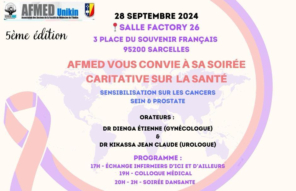 Soirée caritative sur la santé, 5ème édition